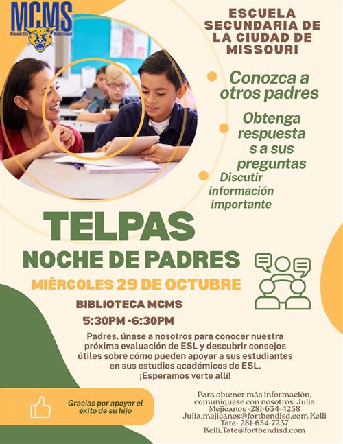 telpas noche de padres
